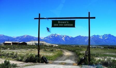 Brown S Owens River Campground Bishop Ca 0