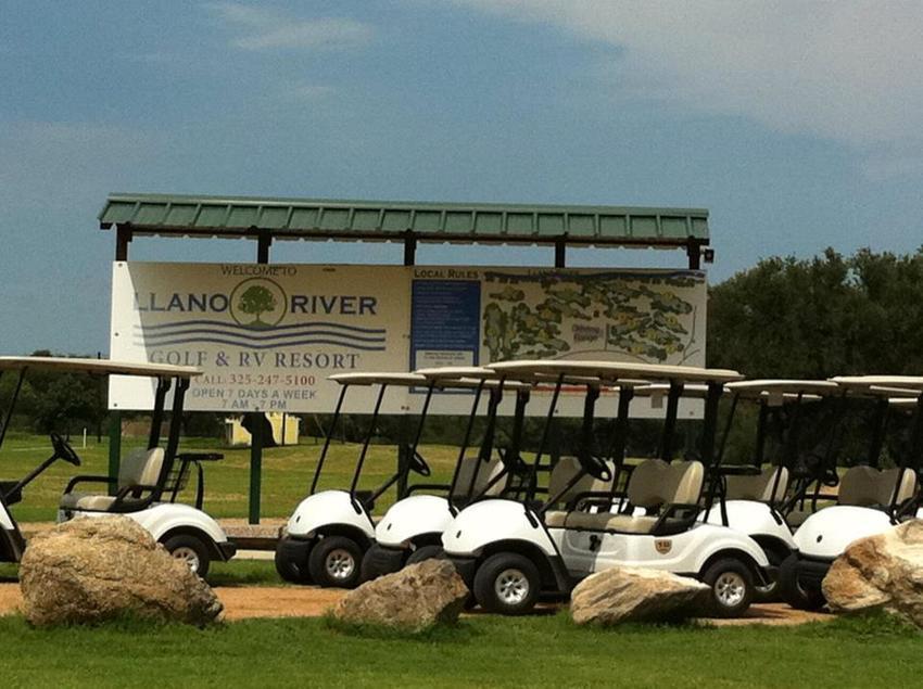 Llano River Golf   Rv Resort Llano Tx 0