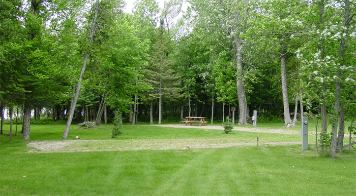 Larry S Rv Park   Cabins Mcmillan Mi 2