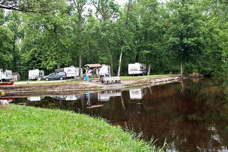 Tawas River Rv Park Tawas City Mi 3