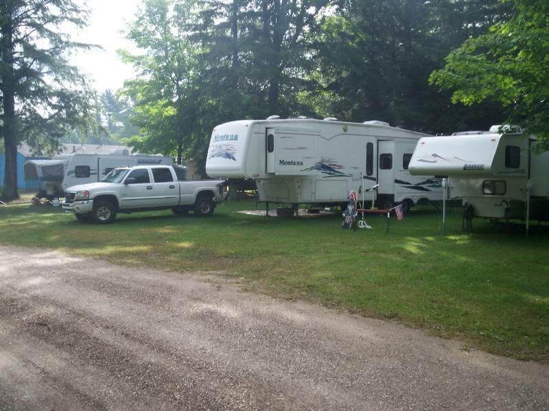 Big Cedar Campground And Canoe Livery Germfask Mi 3