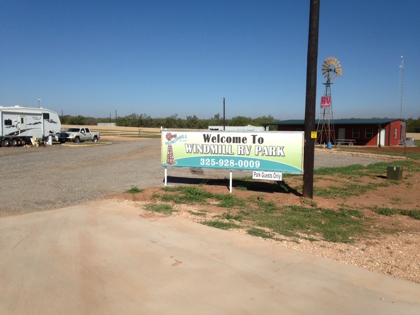 Windmill Rv Park Merkel Tx 2