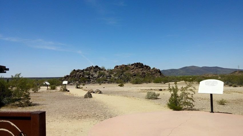 Painted Rock Petroglyph Site  Blm  Gila Bend Az 0