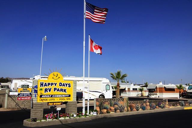 Happy Days Rv Park  Active Adult Park  Apache Junction Az 0