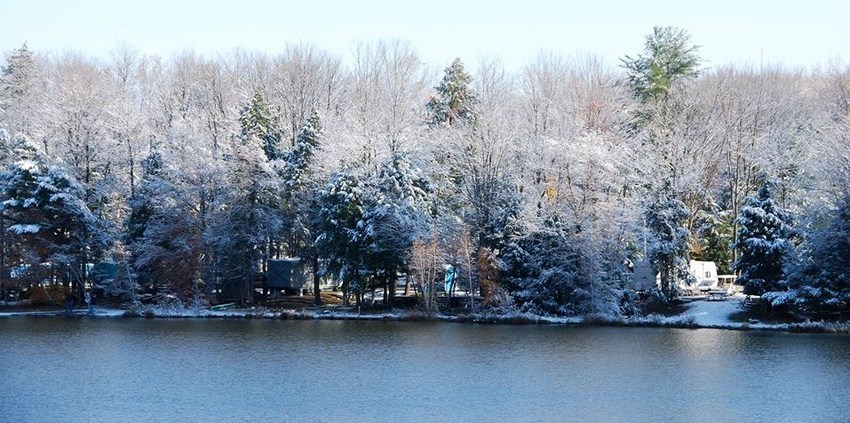 Pine Cradle Lake Campground Rome Township Pa 0