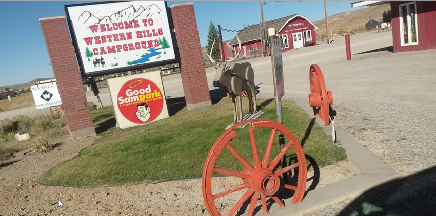 Western Hills Campground Rawlins Wy 3