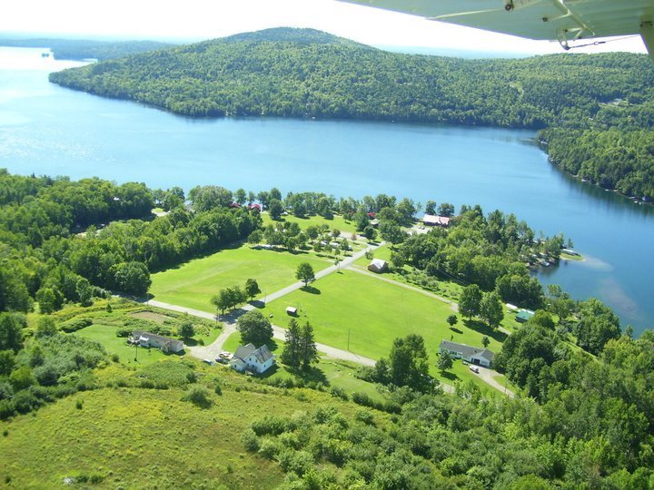 Birch Point Campground   Cottages Island Falls Me 1