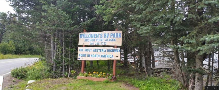 Kyllonen Rv Park Anchor Point Ak 0