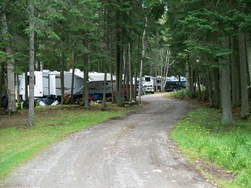 Moose River Campground   Cabins Moose River Me 0