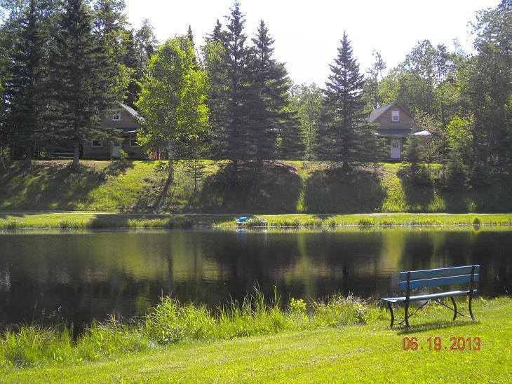 Moose River Campground   Cabins Moose River Me 4
