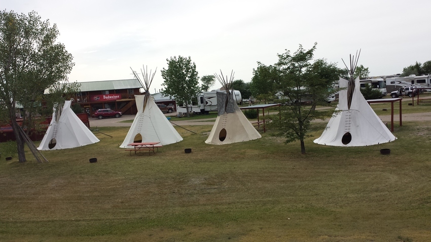 Badlands Motel   Campground Interior Sd 8