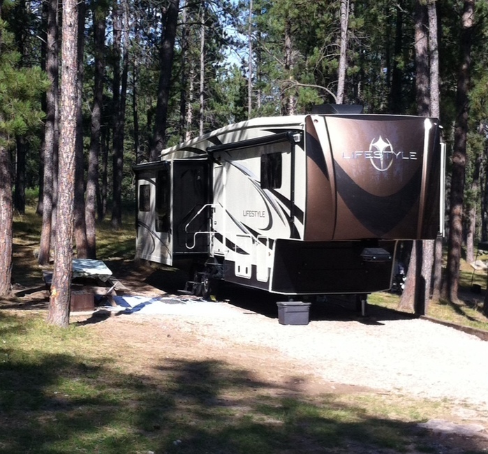 Big Pine Campground Custer Sd 3