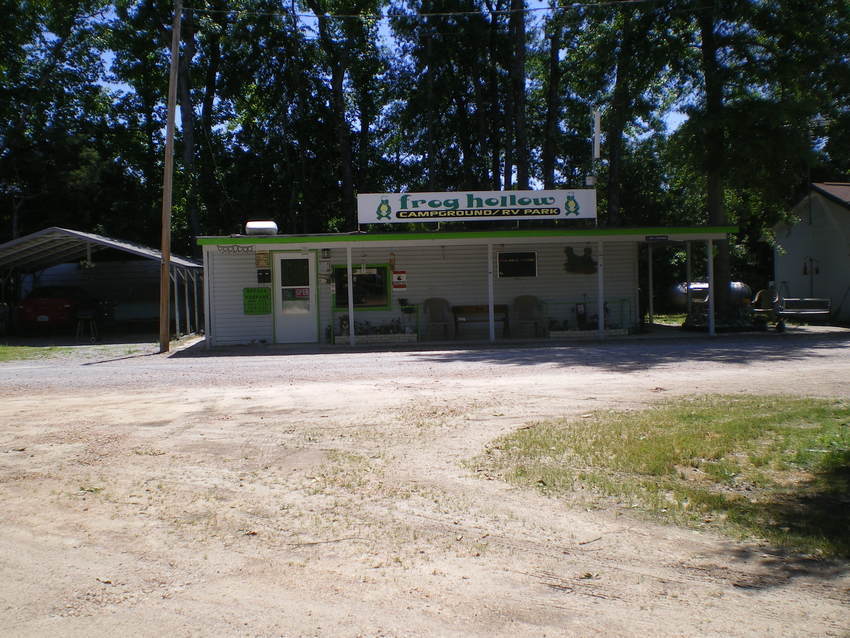 Frog Hollow Campground Rv Park Grenada Ms 12