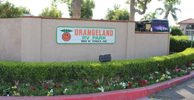 Orangeland Rv Park Orange Ca 1