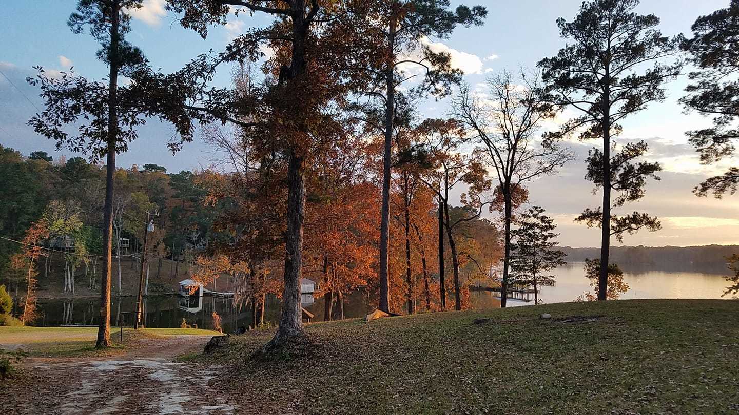 Hidden Treasure Rv Boat Launch Road At Sunset Fall 2017