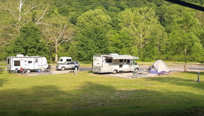 Outflow Camping Coe Confluence Pa