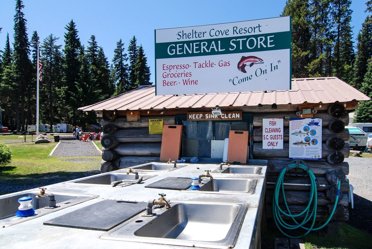 Shelter Cove Rv Resort Crescent Lake Or 97733 General Store Preview