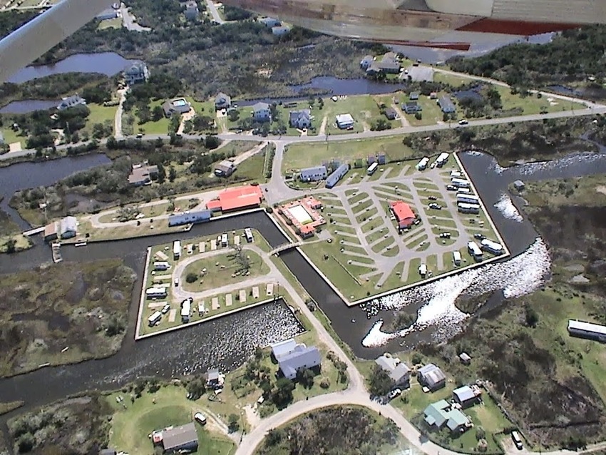 Air Photo Of Hatteras Sands