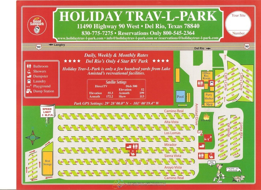 Travel Park Map 001