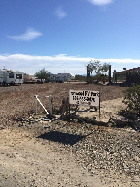 Ironwood Rv Park Quartzsite Az 1