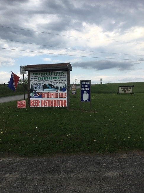 Buttermilk Falls Campground Shunk Pa 0