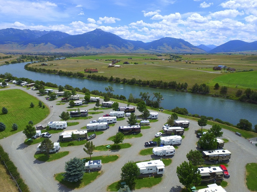 Yellowstone S Edge Rv Park Livingston Mt 10