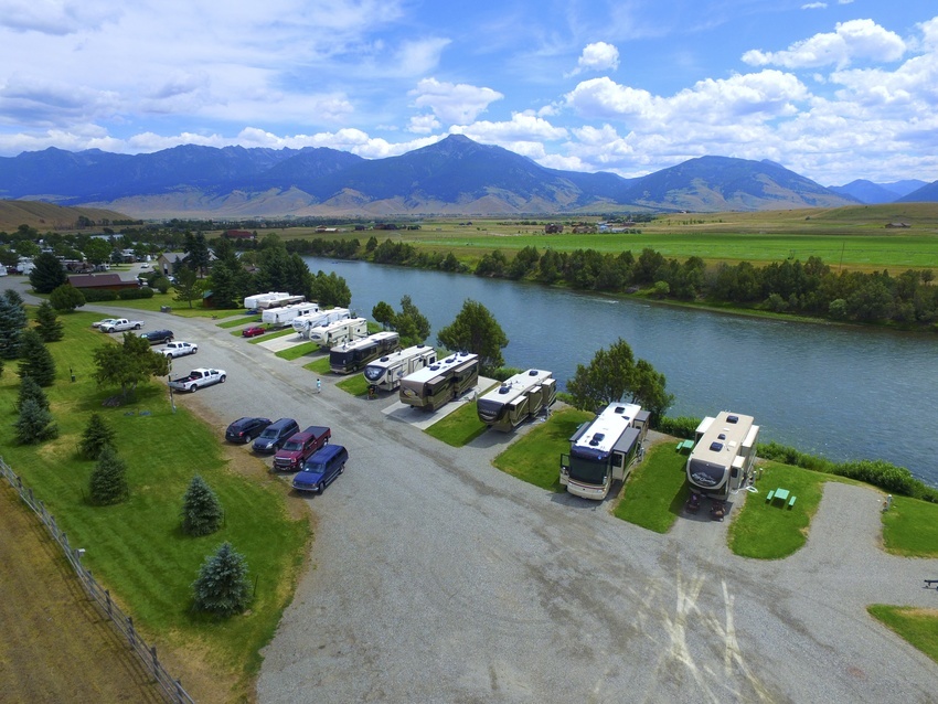 Yellowstone S Edge Rv Park Livingston Mt 12