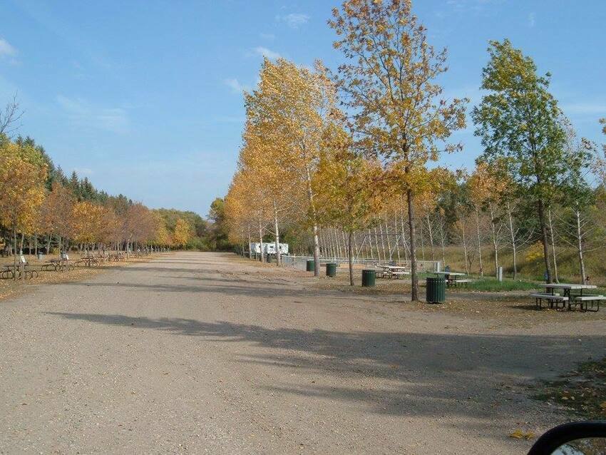 Homme Dam Campground Park River Nd 0